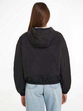 Calvin Klein Jeans Outdoorjacke LOGO DRAWSTRING WINDBREAKER mit Logoschriftzug