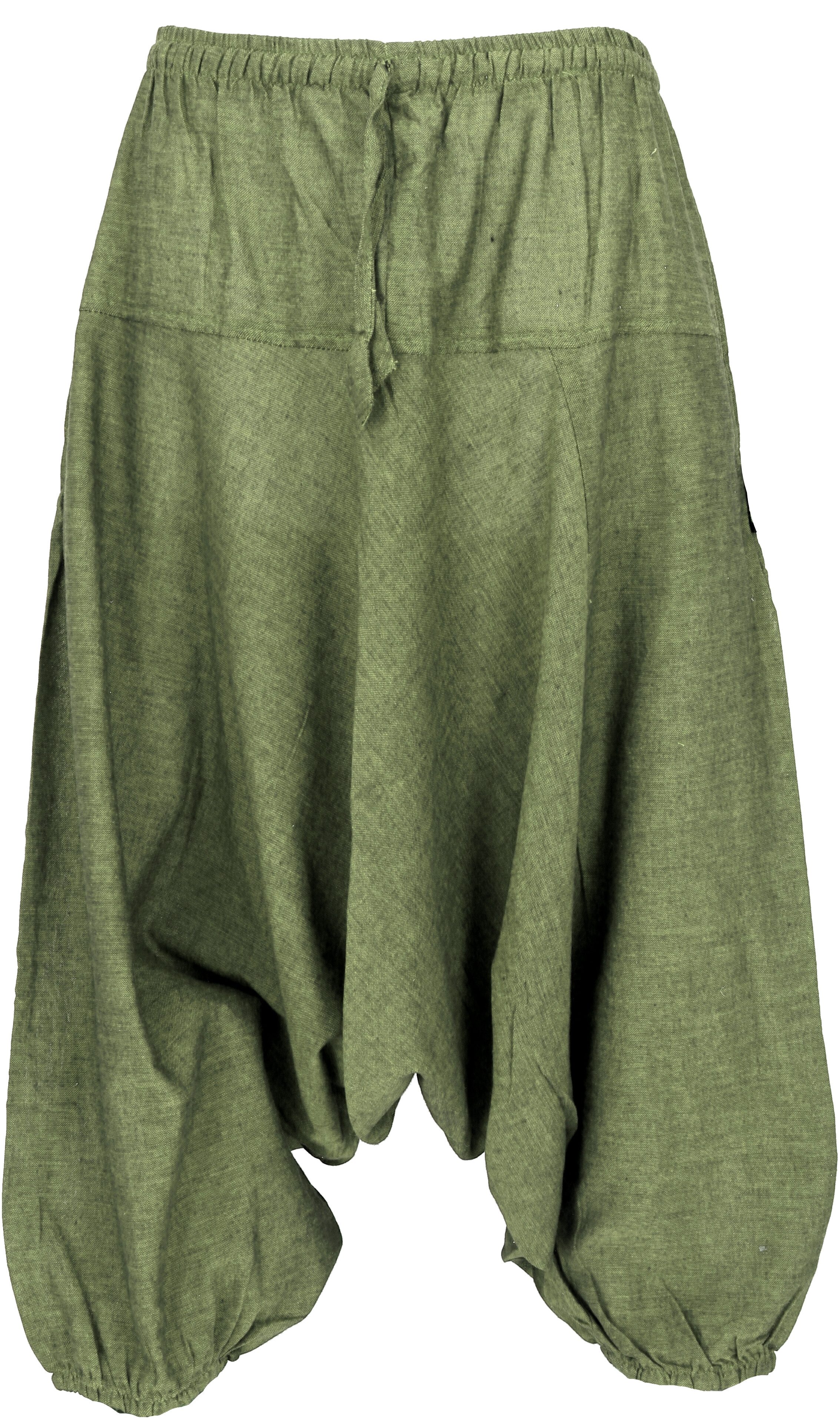 Guru-Shop Relaxhose Aladinhose, Pluderhose, Shorts 7/8 Länge -.. Ethno Style, alternative Bekleidung