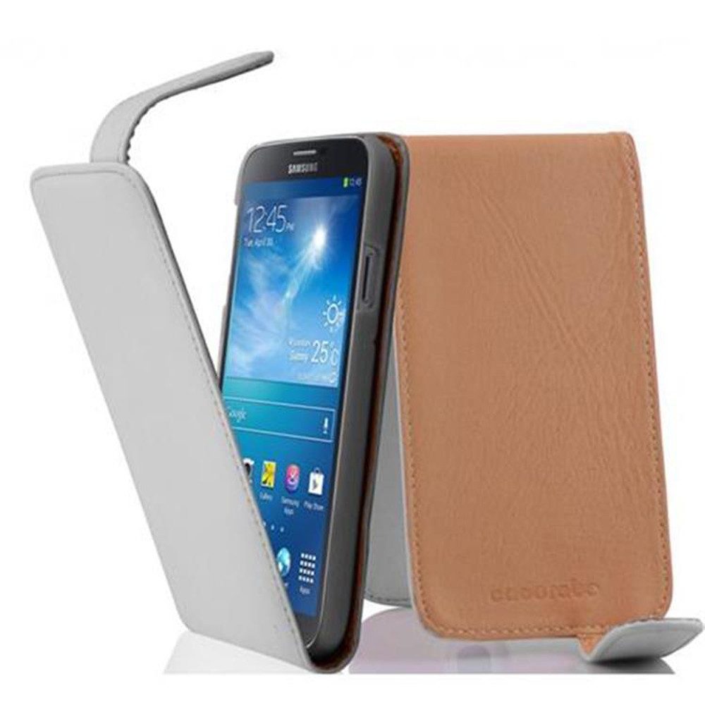 Cadorabo Handyhülle für Samsung Galaxy MEGA 6.3 Hülle Samsung Galaxy MEGA 6.3, Klappbare Handy Schutzhülle - Hülle - mit Magnetverschluss
