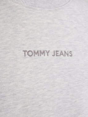 Tommy Jeans Sweater TJM BOXY NEW CLASSICS CREW EXT mit Print auf der Brust