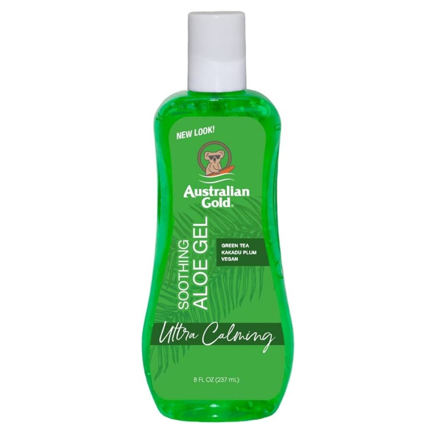 Australian Gold After Sun-Lotion Australian Gold Soothing Aloe kühlendes After-Sun-Gel 237 ml, 1-tlg., Kühlt gereizte Haut auch nach der Anwendung im Solarium