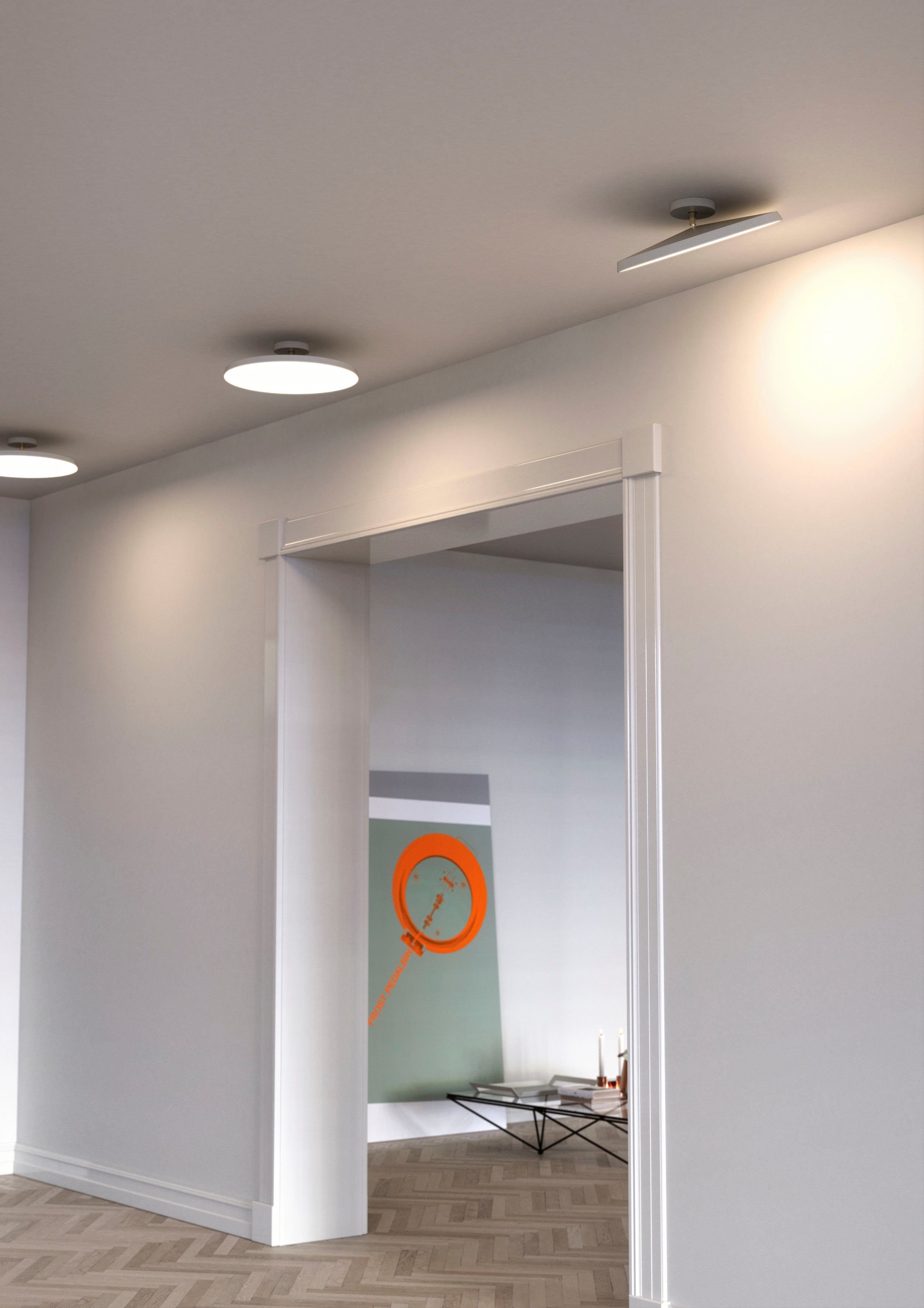 Kaito Kopf, design Pro, hochwertige people fest LED the Inkl. fest Deckenleuchte Warmweiß, integriert, for LED schwenkbarer LED, verbaute Verarbeitung
