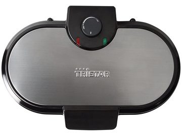 Tristar Waffeleisen, 1200 W, für 10 dünne herzförmige Waffeln Ø16cm Wafflemaker mit Waffelgabel