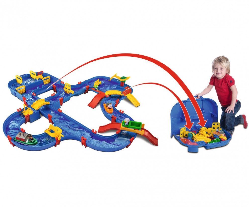 Aquaplay Wasserspieltisch Aquaplay AmphieWorld Wasserbahn