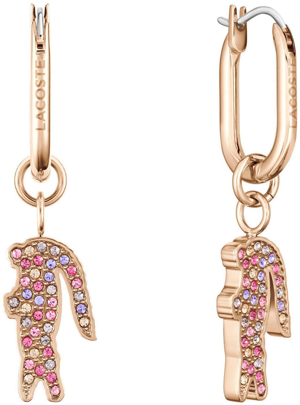 Lacoste Paar Ohrhänger CROCODILE, 20403...