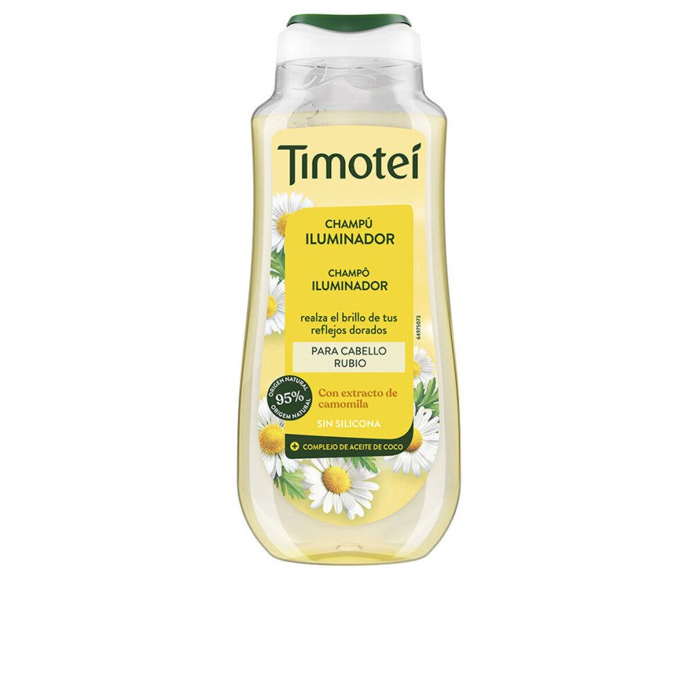 Timotei Haarpflege-Set Shampoo mit Kamillenextrakt verstärkt den Glanz für blondes Haar
