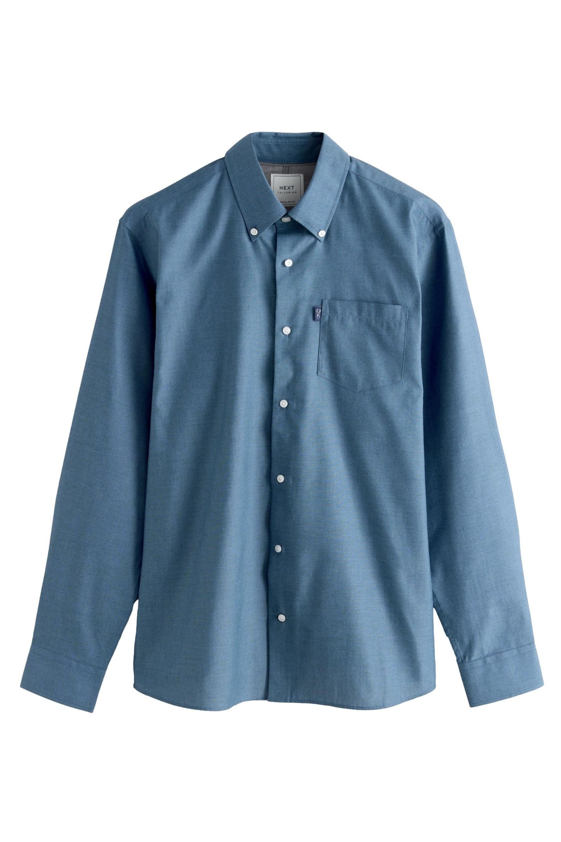 Next Businesshemd Pflegeleichtes Button-Down-Oxford-Hemd (1-tlg) günstig online kaufen