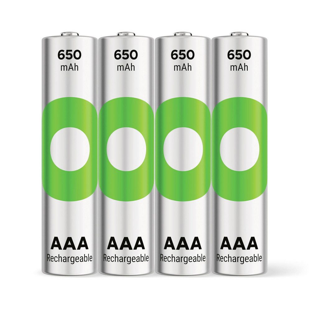 Gp GP GPRCK65AAA673C4 Micro (AAA)-Akku NiMH 650 mAh 1.2 V 4 St. Batterie