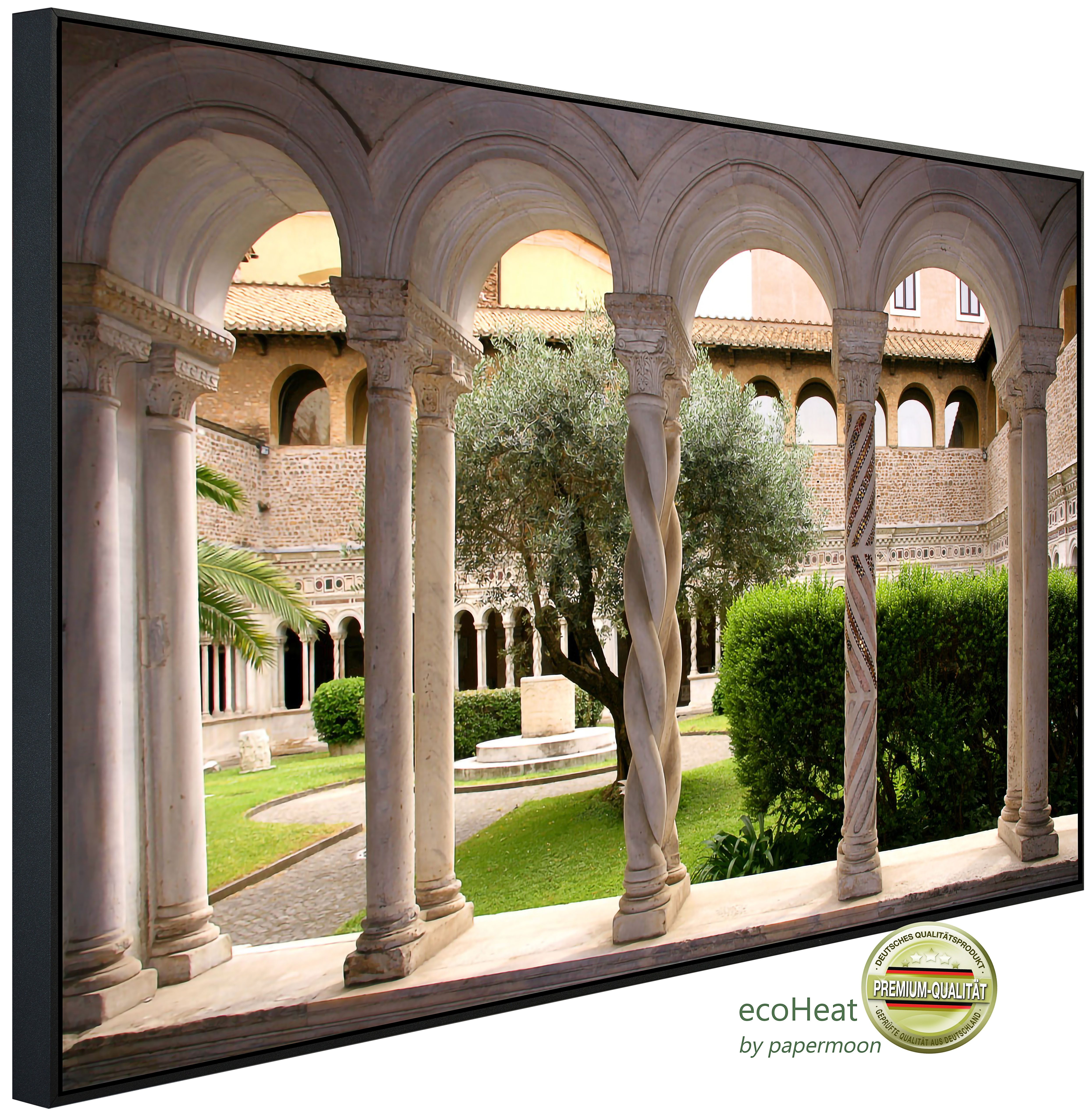 Papermoon Infrarotheizung INFRAROT-BILD-HEIZUNG, Palastgarten, TÜV-Rheinland/GS zertifiziert, angenehme Strahlungswärme