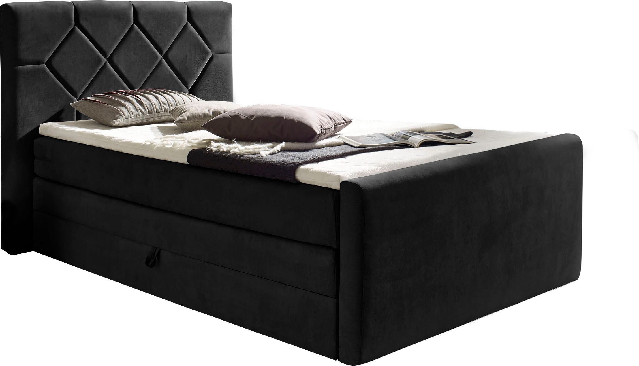 Places of Style Boxspringbett Atlanta, inklusive günstig online kaufen