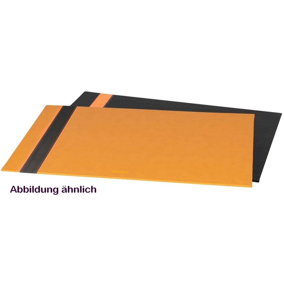Schreibtischunterlage Schreibunterlage 60x40cm orange (10 Stück)