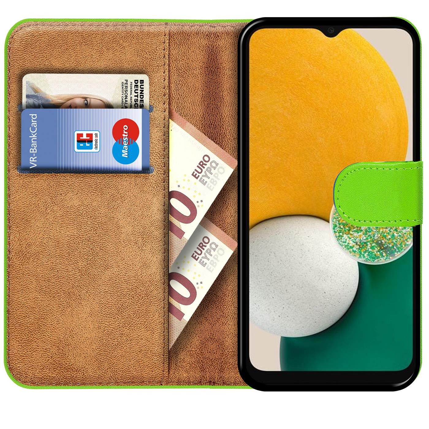 CoolGadget Handyhülle Book Case Handy Tasche für Samsung Galaxy A03 6,5 Zoll, Hülle Klapphülle Flip Cover für Samsung A03 Schutzhülle stoßfest