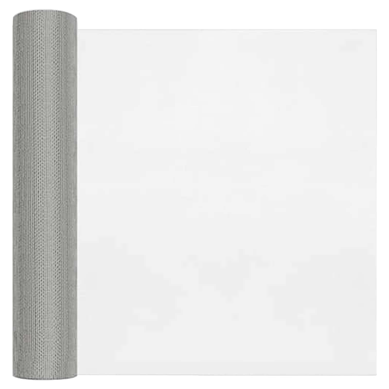 vidaXL Gartenzaun Drahtgeflecht 40 x 1000 cm 18 Mesh Edelstahl 304 Silber, (1-St)