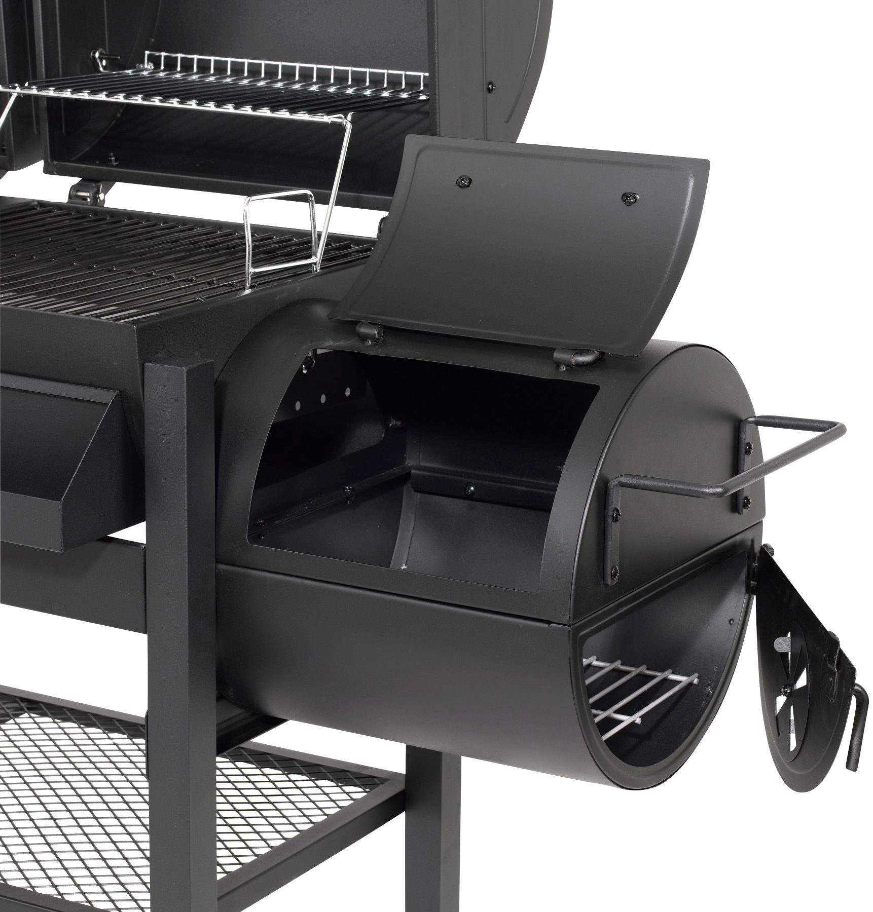 El Fuego Gasgrill Sierra, Gas- und Holzkohlekombination, BxTxH: 173,5x60x117,5 cm – Bild 5 von 5