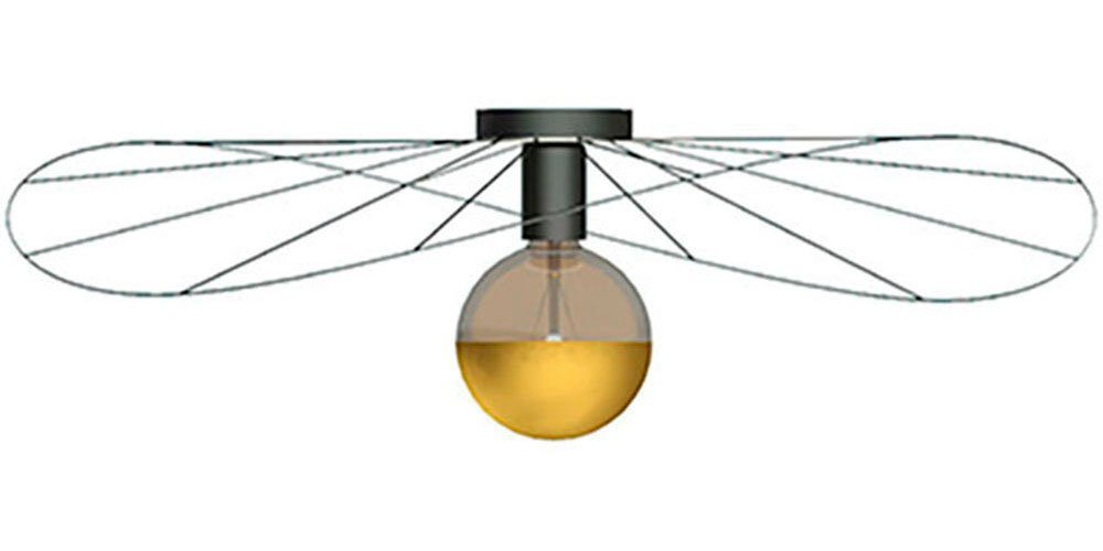 SOLLUX lighting Deckenleuchte Eskola, ohne Leuchtmittel, Verteiltes Licht