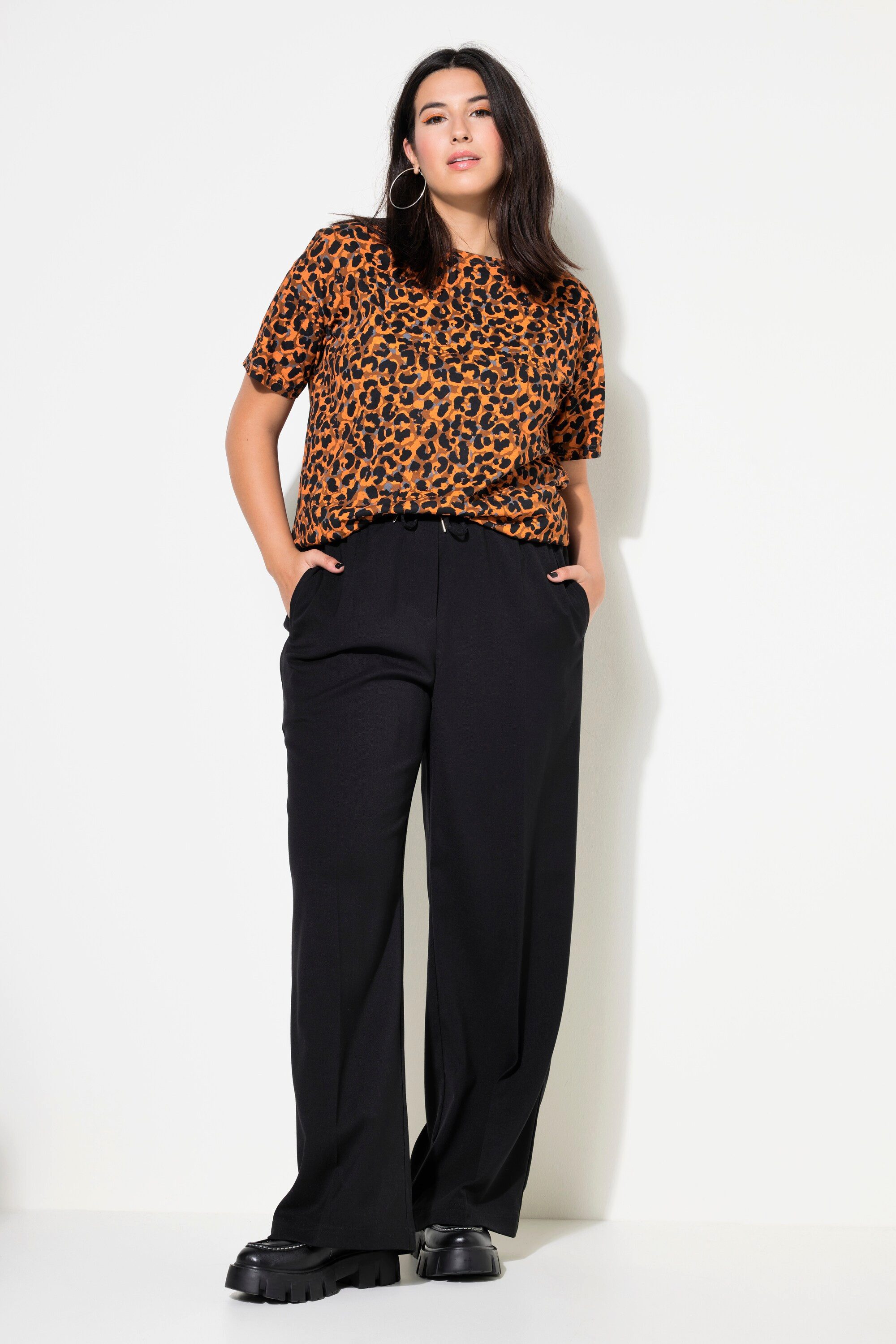 Studio Untold Schlupfhose Marlenehose Wide Legs günstig online kaufen