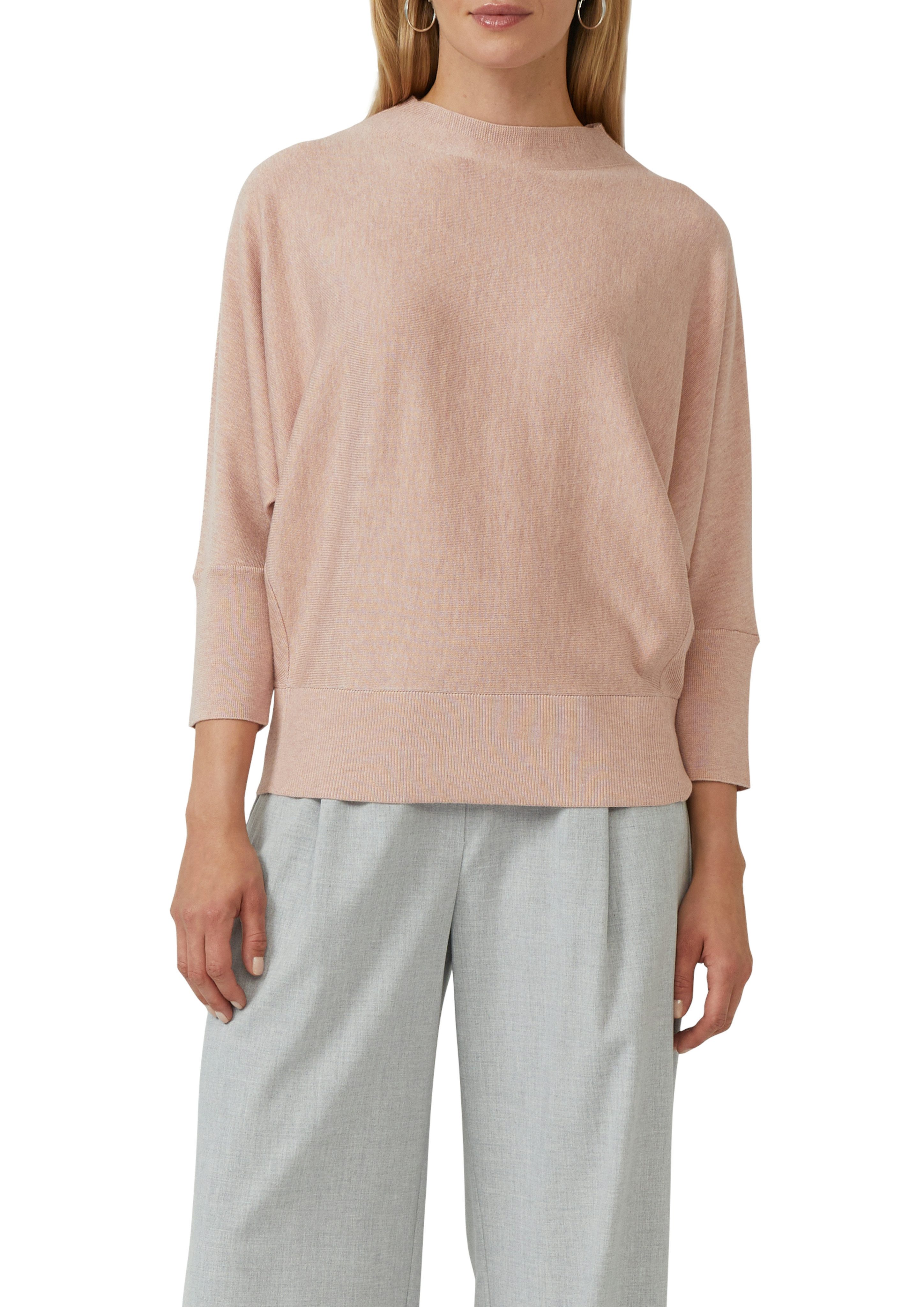 s.Oliver BLACK LABEL Strickpullover mit Fledermausärmeln günstig online kaufen