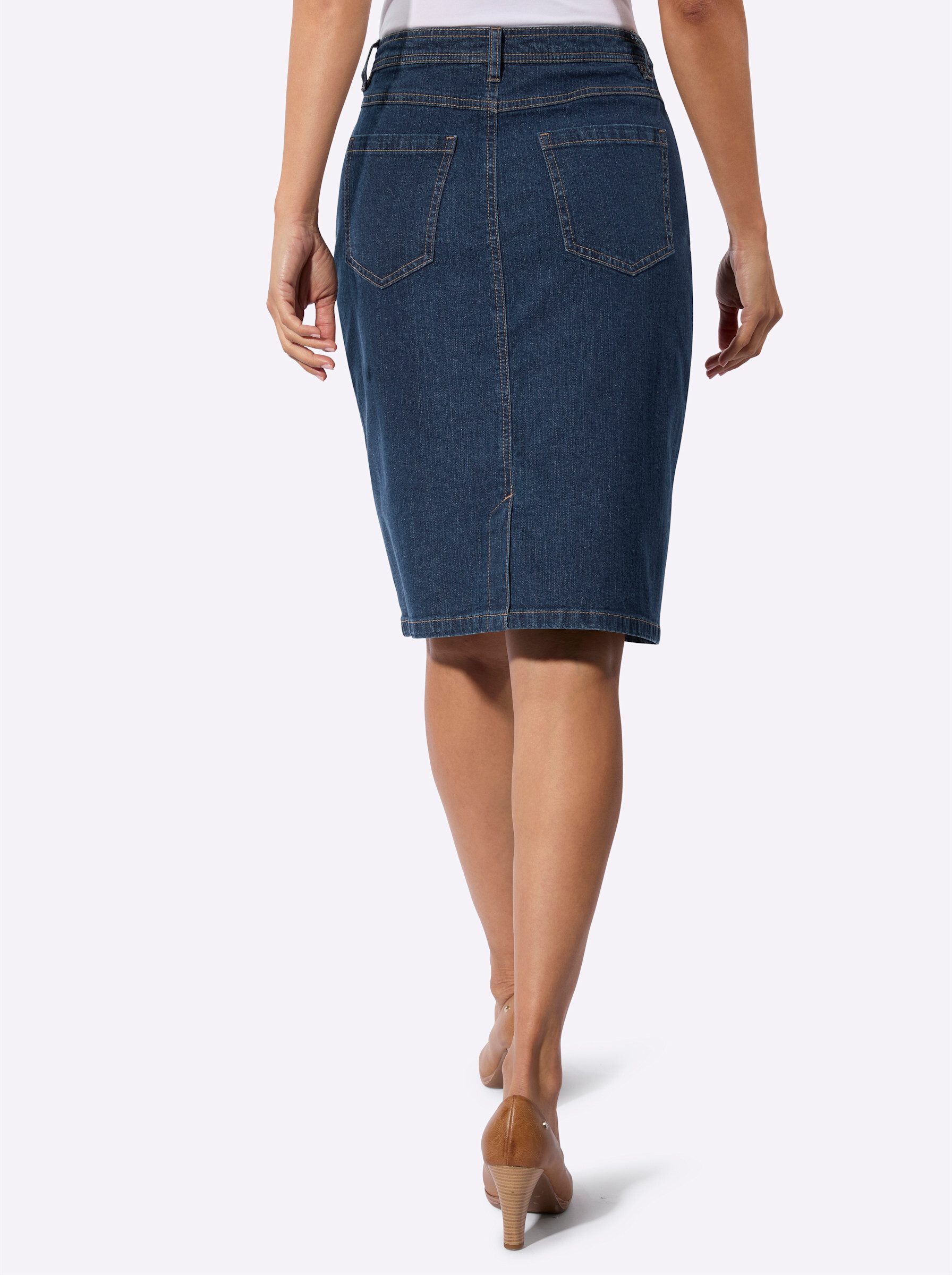 Witt A-Linien-Rock Jeans-Rock