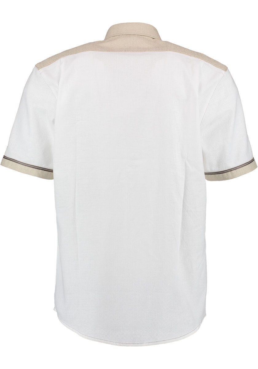 OS Trachten Trachtenhemd Wimmidu Kurzarmhemd mit Paspeltasche, Stickerei au günstig online kaufen