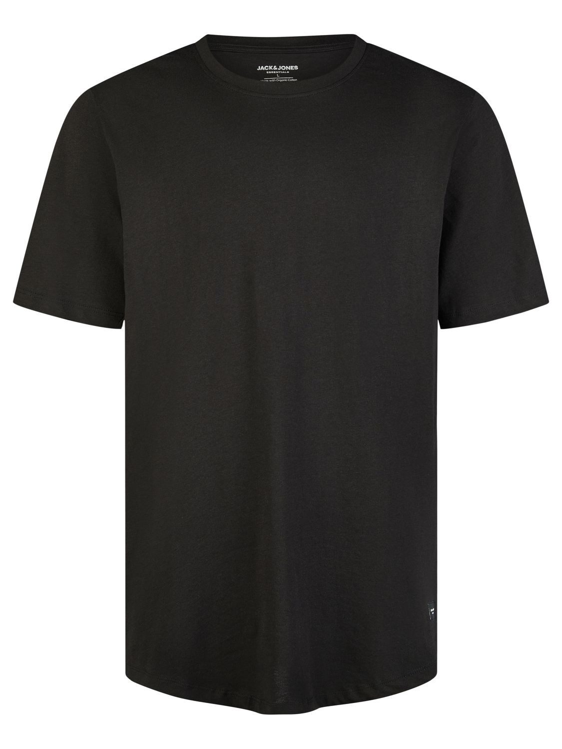 Jack & Jones T-Shirt Herren Basicshirt JJENOA 3er Pack Regular Fit (Vorteilspack, 3-tlg) Kurzarm Tee Shirt mit Rundhalsausschnitt aus 100% Baumwolle