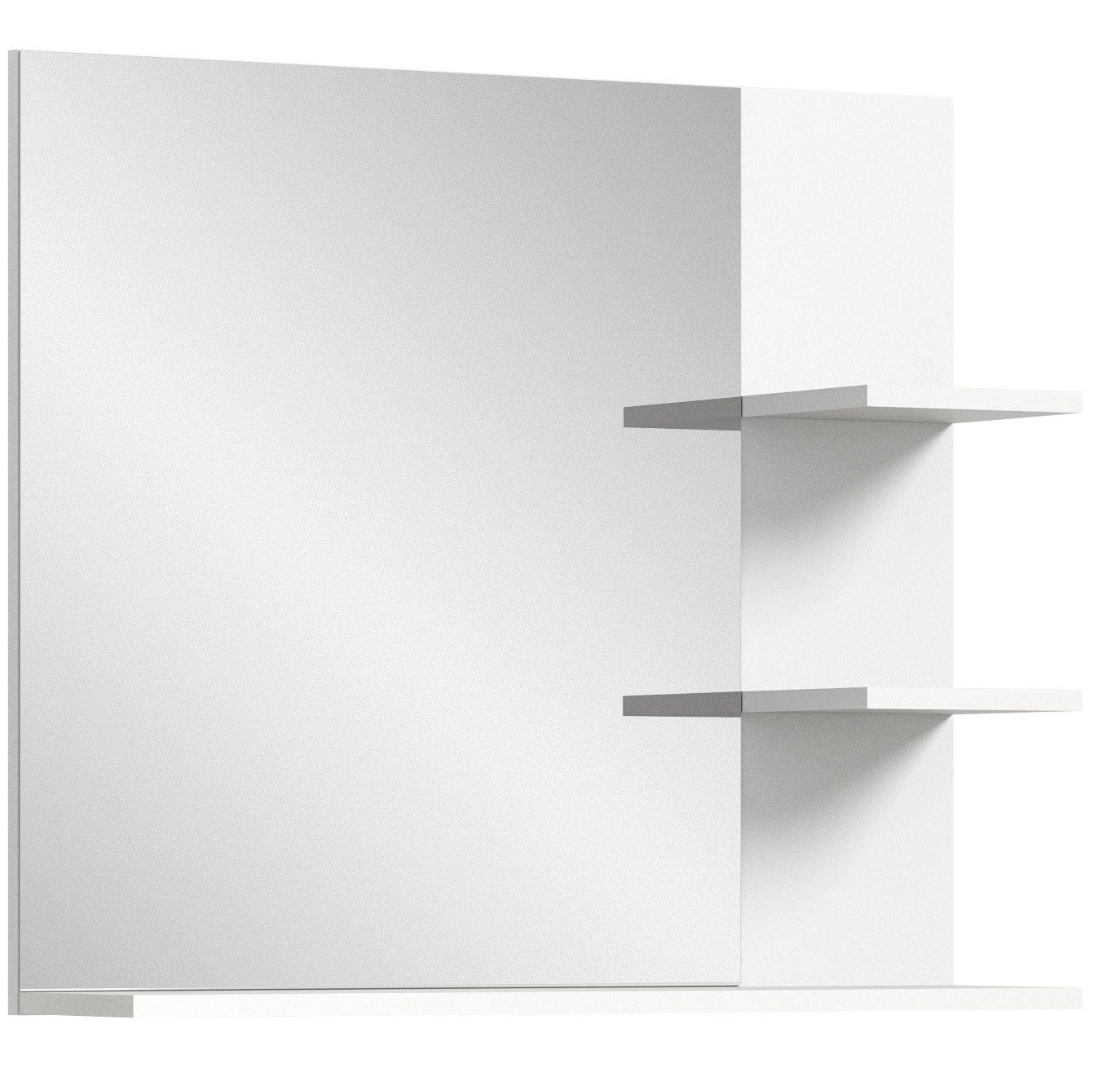 Newroom Spiegel Weiß 80 cm, Spiegel Spiegel Wandspiegel Schminkspiegel Landhaus Skandinavisch B...