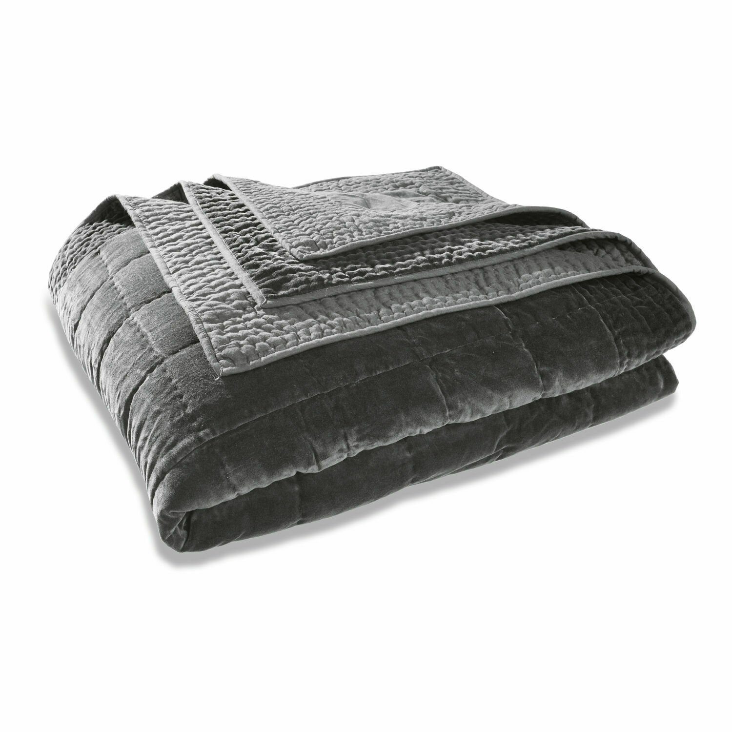 Arasta Quilt Mirabeau Plaid grau,