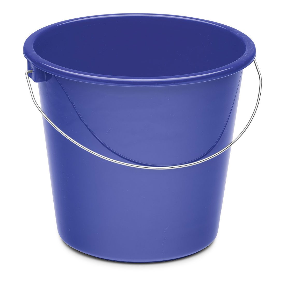 Nölle Baueimer Haushaltseimer 5 Liter Blau Allzweckeimer, (Reinigungsset, Eimer, Henkel), Putzeimer Wassereimer Kunststoffbehälter Reinigungsbehälter Plastikeim