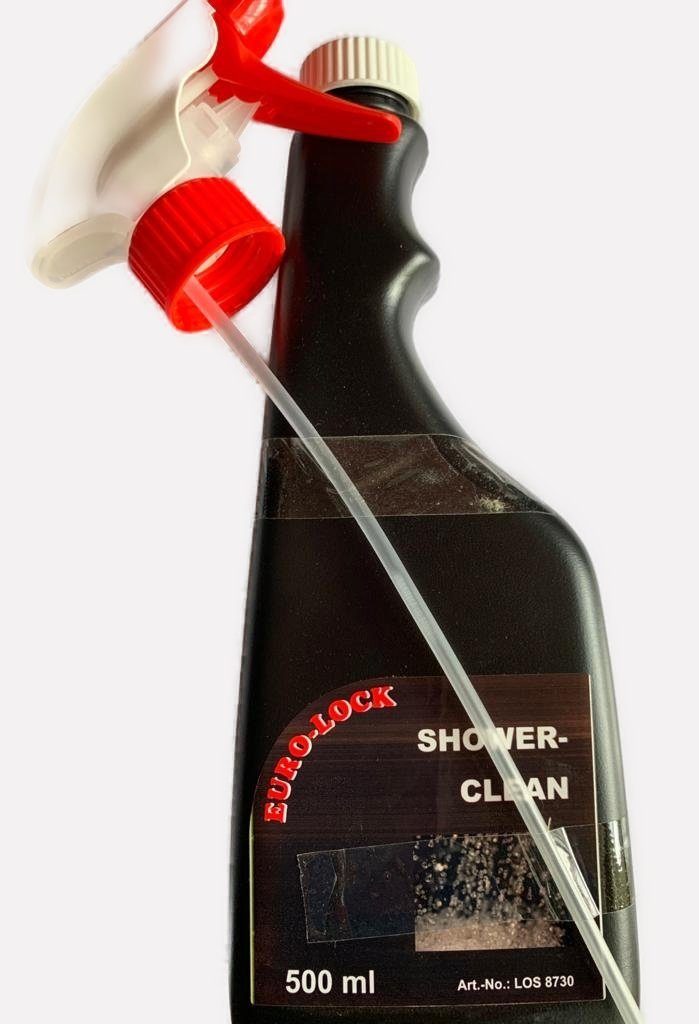 EURO-LOCK Duschkabinenreiniger – Euro-Lock LOS Shower Clean 500ml Handsprayer Badreiniger (1-St)