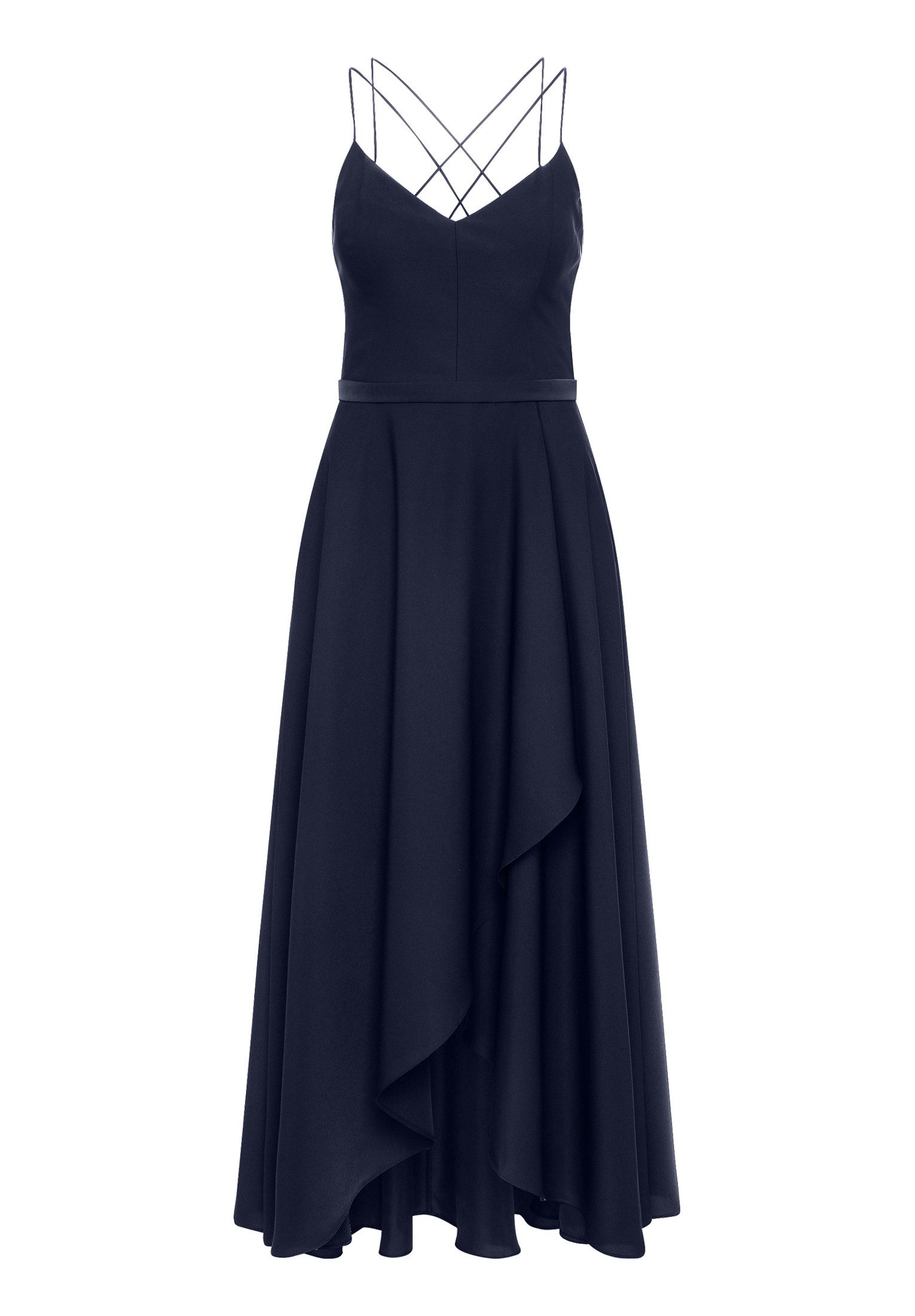Vera Mont Abendkleid Damen mit Volant Design günstig online kaufen