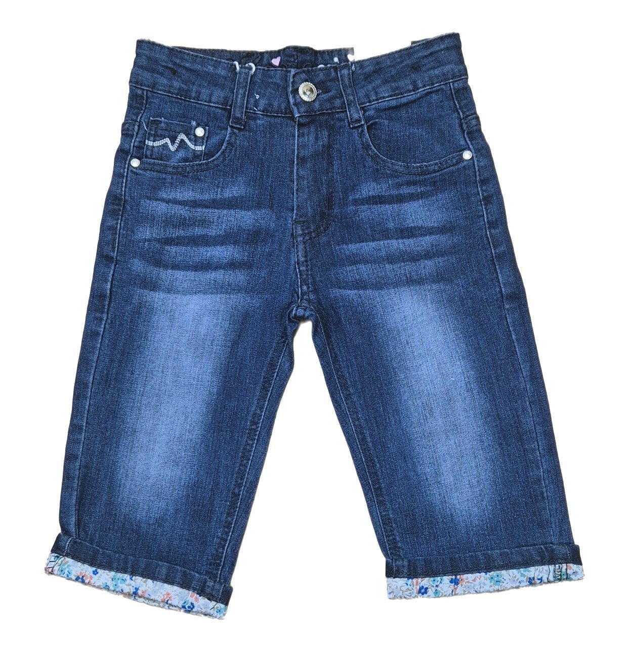 Caprijeans Capri Stretch Jeans Hose Kinder Sommerhose M416e