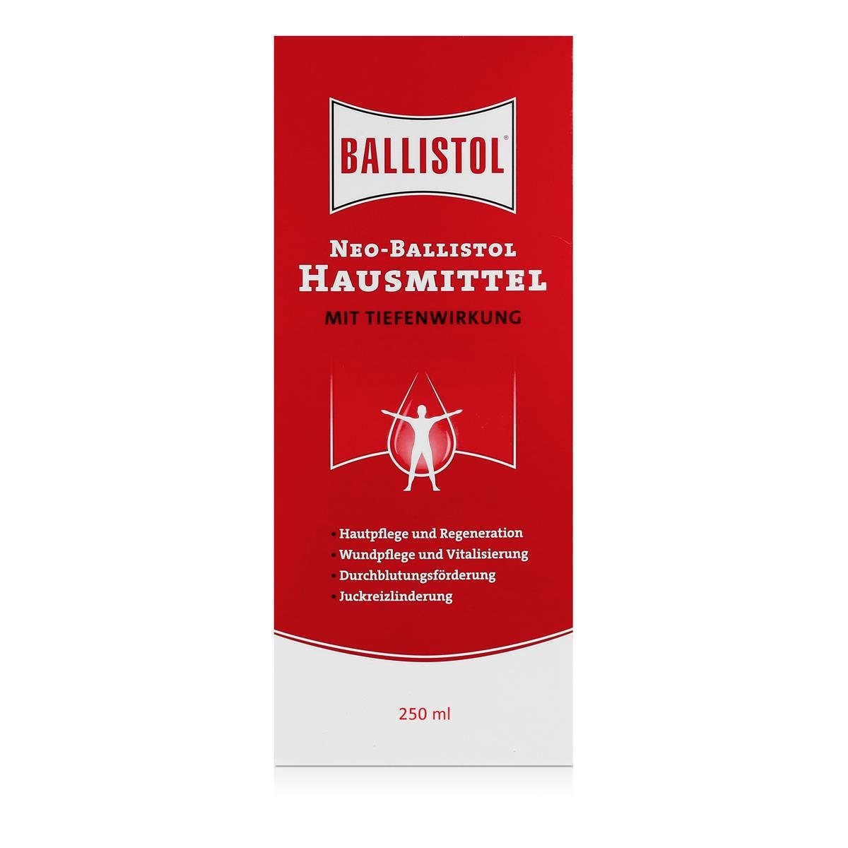 Ballistol Ballistol Massageöl 250ml mit Neo-Hausmittel Pack) Tiefenwirkung (1er