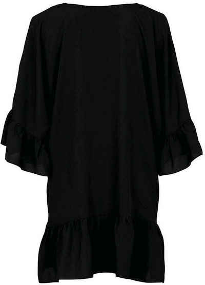 Rosa Faia Strandkleid Style Akalani kurzes, weich fallendes Oversize Kleid, Cover-Up