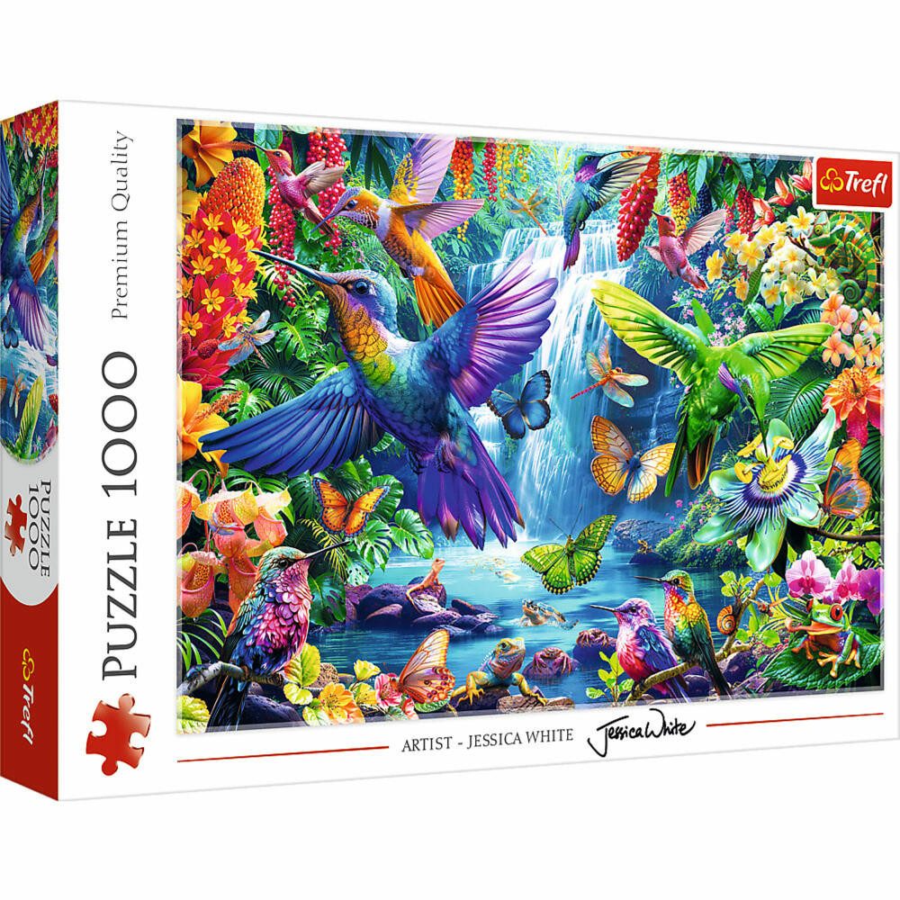 Trefl Puzzle Tropische Kolibris, 1000 Teile, 1000 Puzzleteile