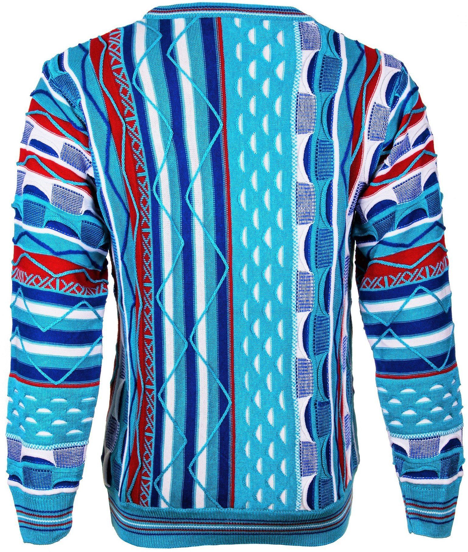 Cascallo Strickpullover Enrico - Gestrickter Luxus Designer Rundhals-Pullov günstig online kaufen