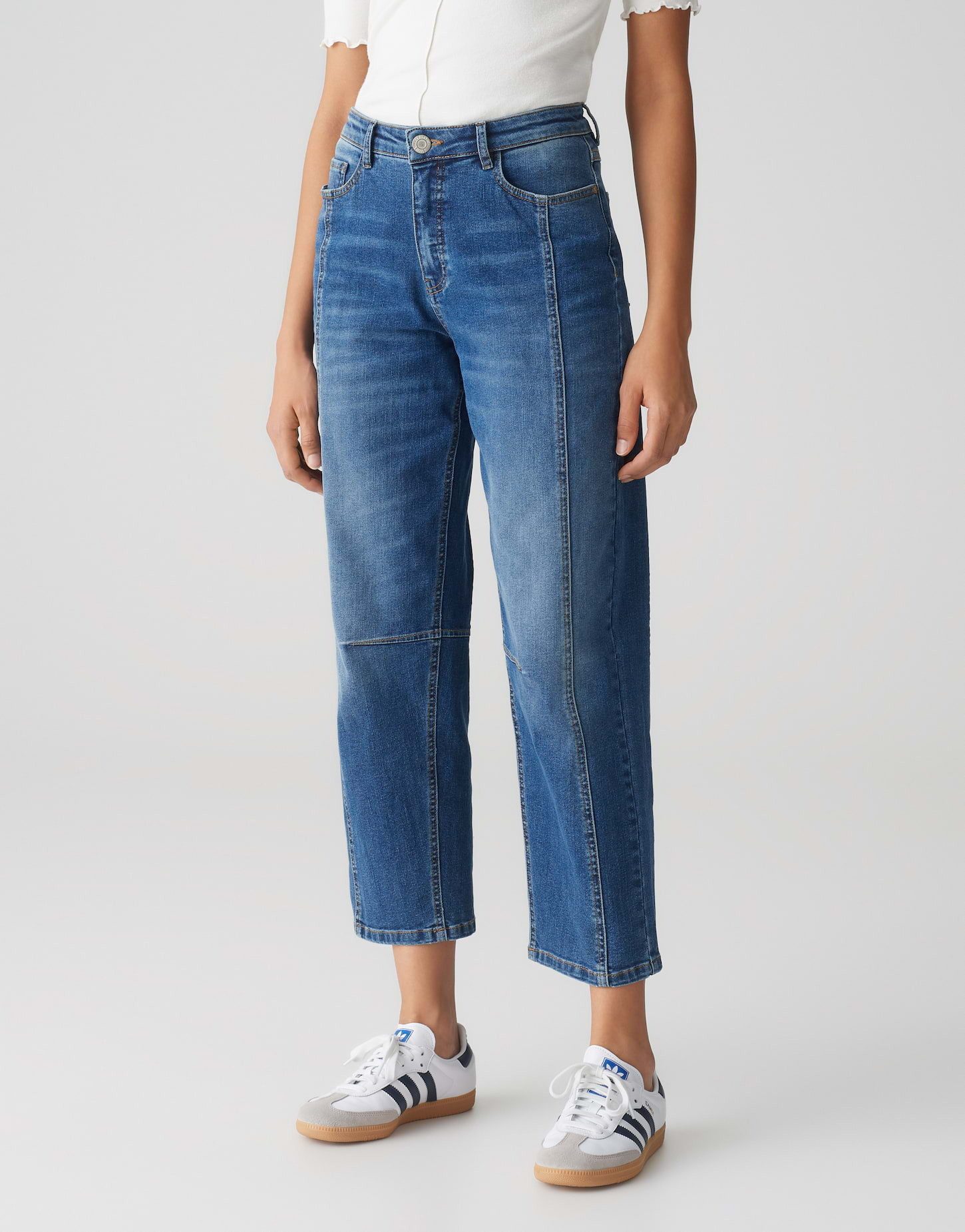 Relax-fit-Jeans LOLAH CASUAL Mid Rise aus Spanish Cotton Mix