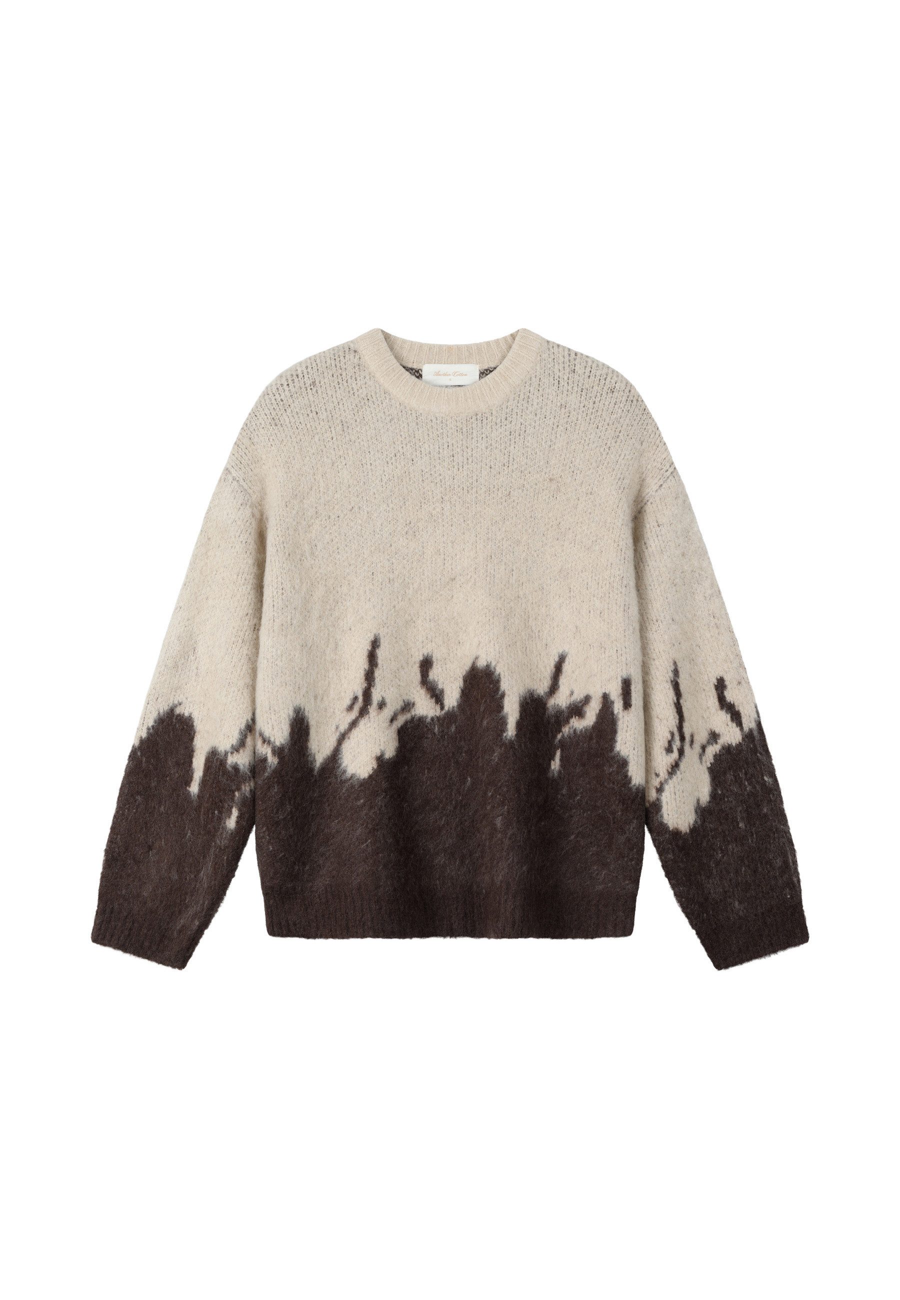 Another Cotton Lab Sweater Another Cotton Lab Another Fluffy Knit Sweater (1-tlg)