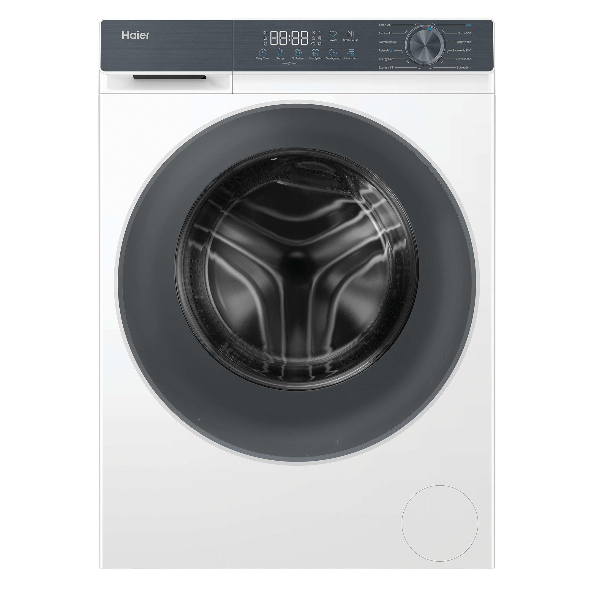 Haier Waschmaschine G3 Serie HW100-BP1433637, 10 kg, 1400 U/min, AI Power BLDC Motor, XL Schontrommel, Knitterschutz