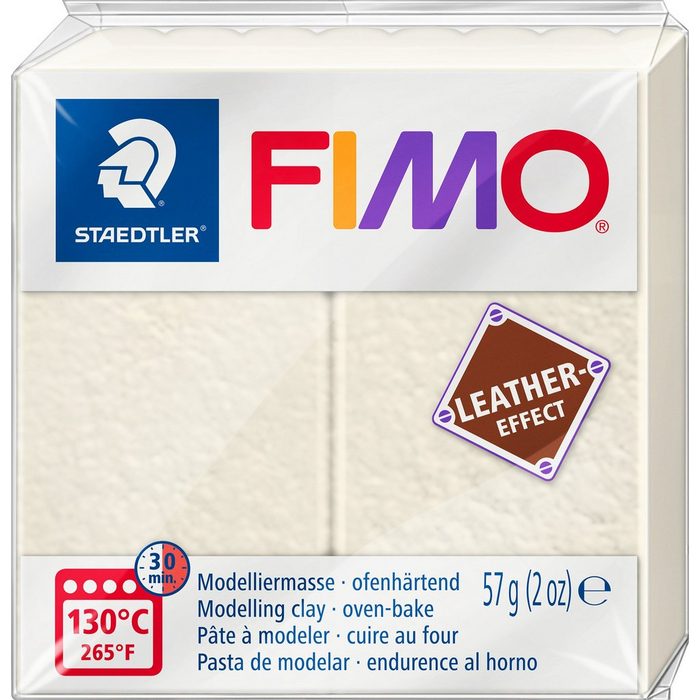 FIMO Modelliermasse Leder-Effect 57 g