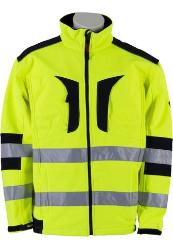 Terrax Workwear Arbeitsjacke Warnschutz-Softshelljacke...