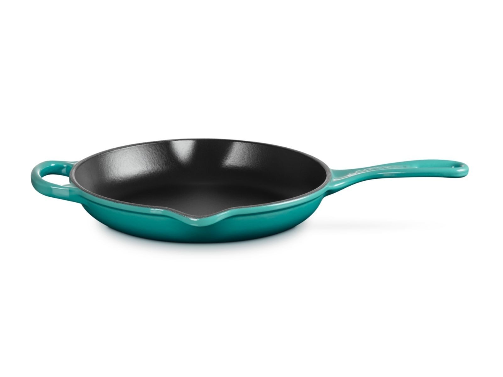 LE CREUSET Servierpfanne Brat- und Servierpfanne Signature bleu riviera 23cm