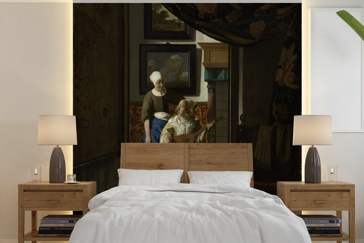 Vermeer, MuchoWow Tapete St), für Vinyl Matt, Wohnzimmer oder Liebesbrief Schlafzimmer, Fototapete Der - bedruckt, Johannes Wandtapete (5