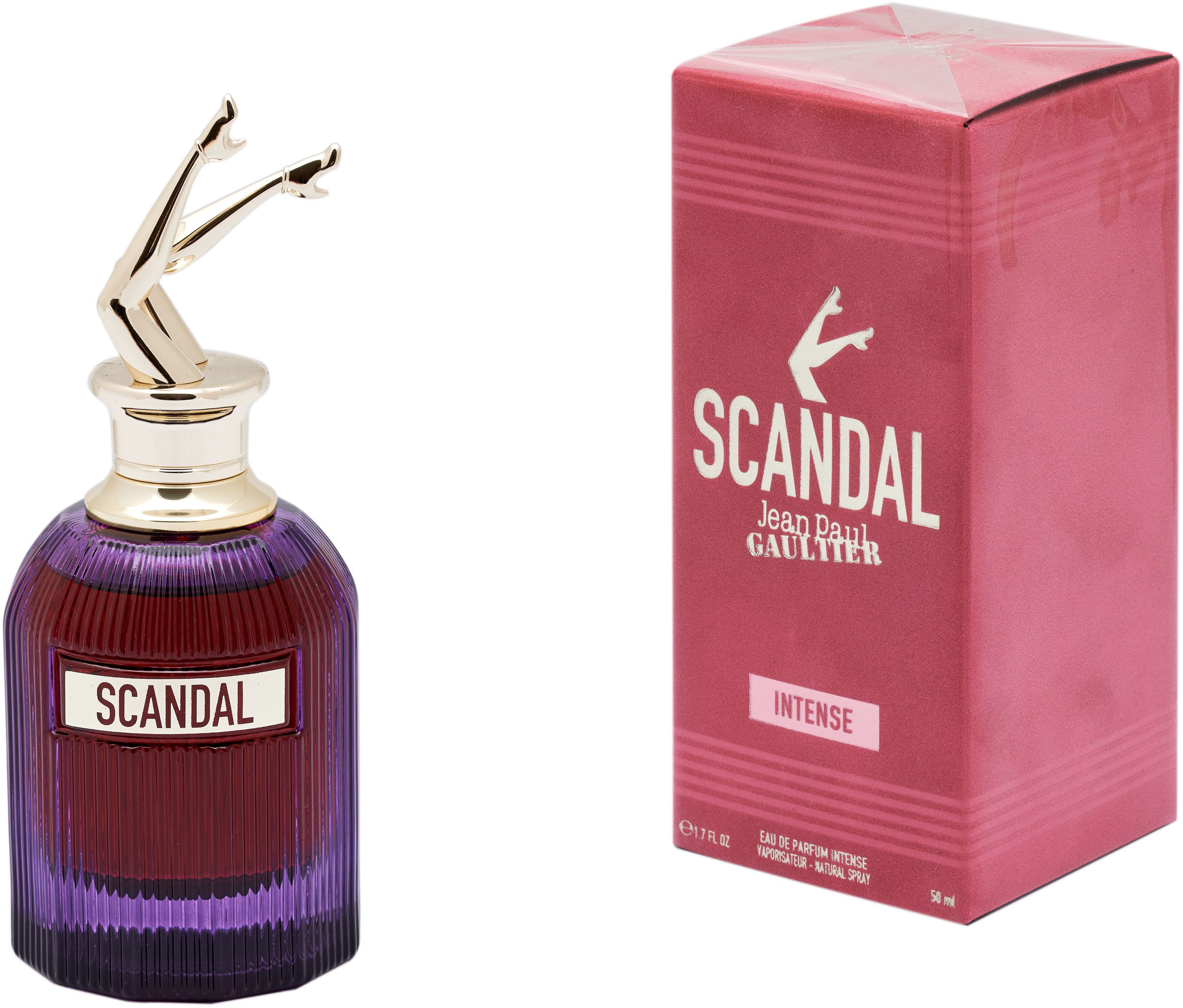 JEAN PAUL GAULTIER Eau de Parfum SCANDAL INTENSE, EDP, blumig-orientalischer Duft aus Kardamom und Vanille.