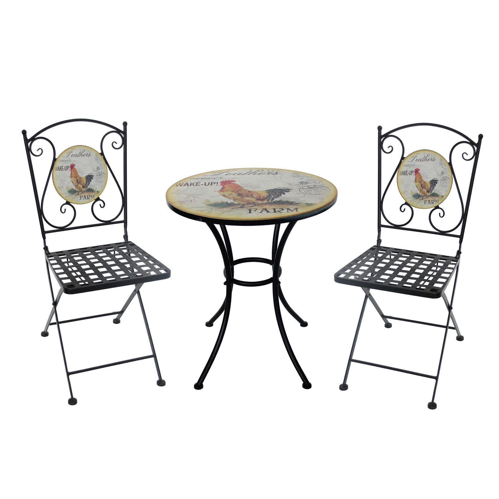 HTI-Living Garten-Essgruppe Tisch und 2 Stühle günstig online kaufen