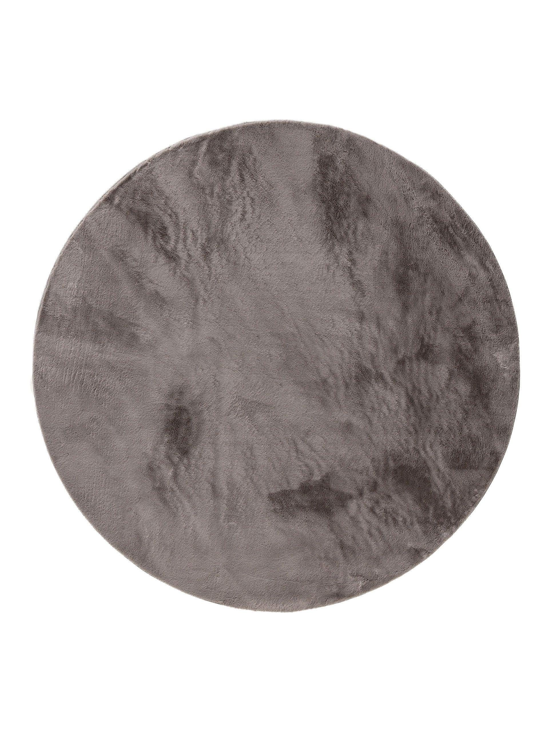 benuta Fellteppich Furry, rund, Höhe: 11 mm, Teppich Wohnzimmer, Esszimmer, günstig online kaufen