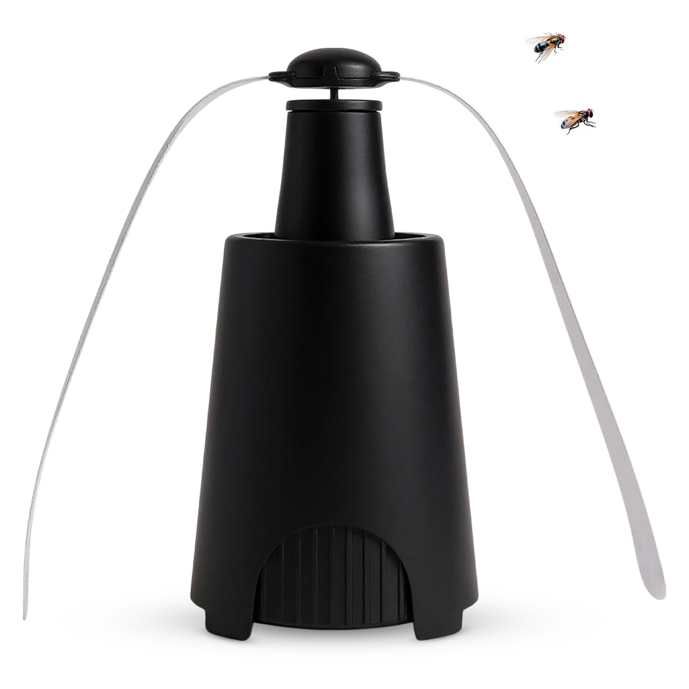 Fliegenwedler Fliegenwedler schwarz - 26 cm - Insekten Abwehr