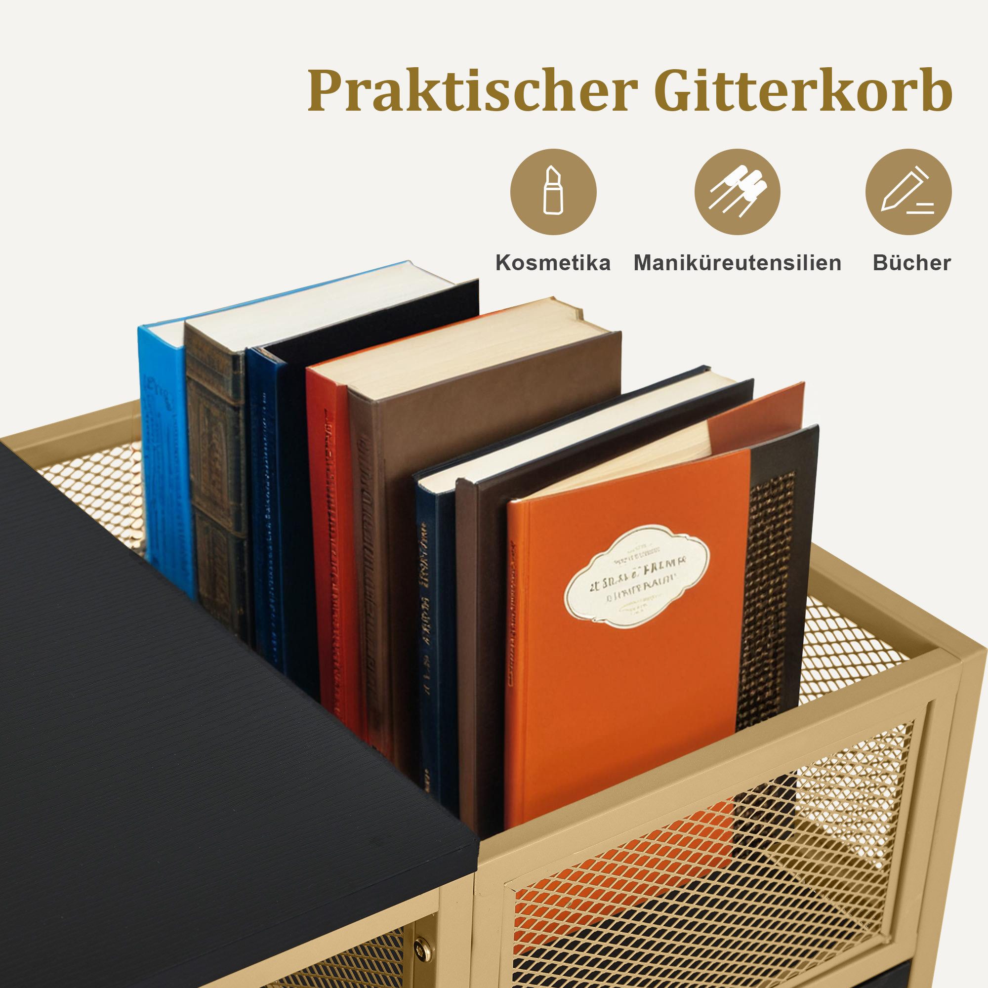 MCombo Schreibtisch M MCombo Schreibtisch mit 6 Schubladen, Nageltisch Manikürtisch, 2425, Schminktisch ohne Spiegel, Schminktisch ohne Spiegel – Bild 4 von 5