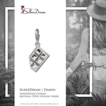 SilberDream Charm-Einhänger SilberDream Charm Schmuck 925 Echt Silber, Schokolade Anhänger 925 Sterling Silber, silber