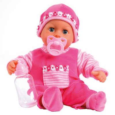 Bayer Babypuppe First Words, pink