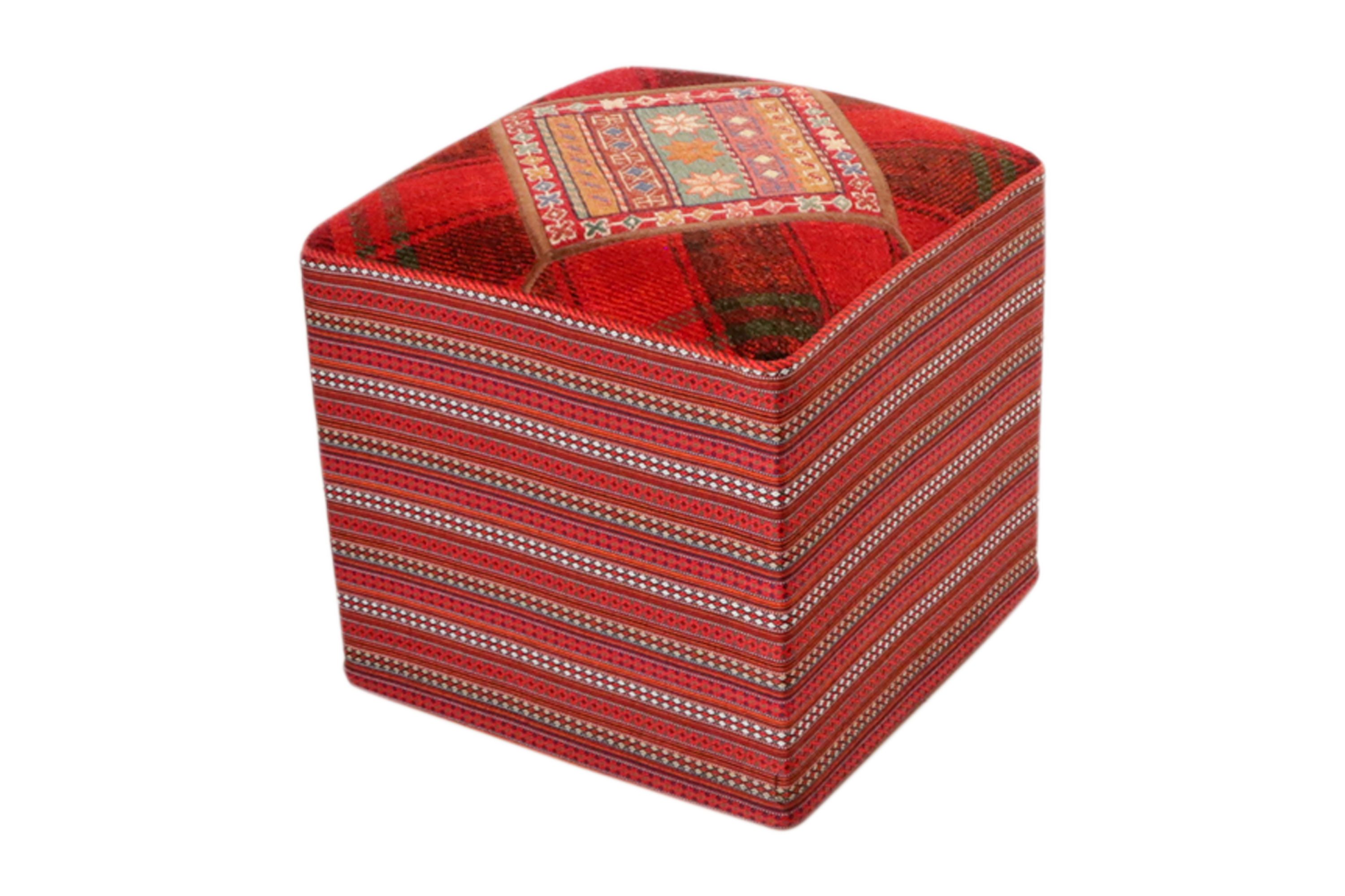 Rugtales Pouf Kelim Pouf 47x47cm