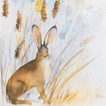 LAURA ASHLEY Bild mit Rahmen Country Hare, (1 St), Bilder 40x30cm